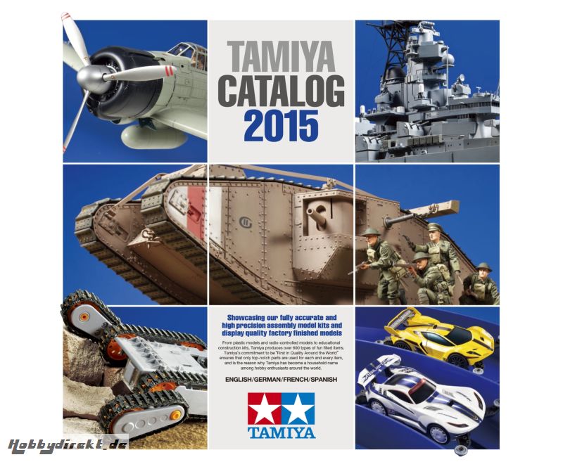 TAMIYA Katalog 2015 (GB/DE/F/E) Tamiya 64395 300064395