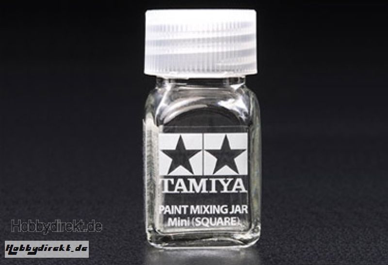 Tamiya Farb-Mischglas eckig 10ml Tamiya 81043 300081043