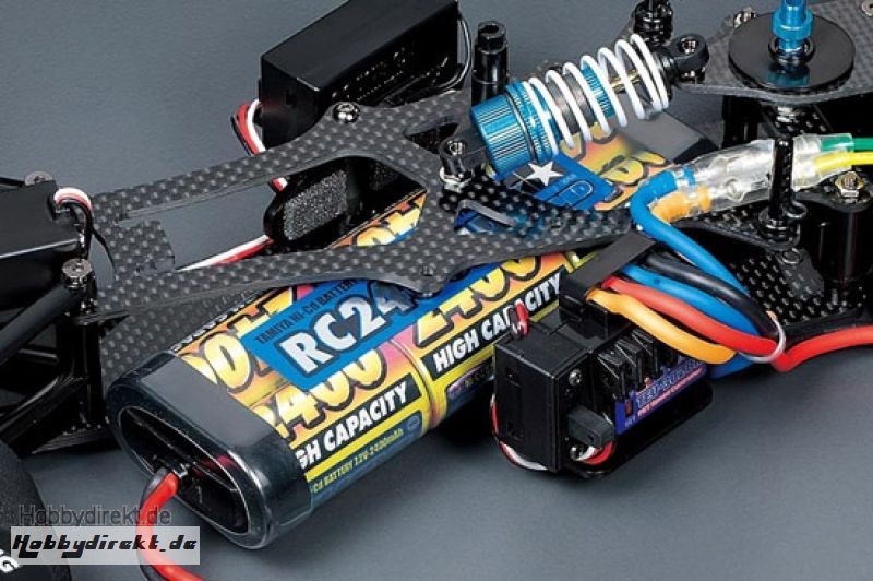 1:10 RC F104 Pro Chassis m.Leicht.-Kar. Tamiya 84106 300084106