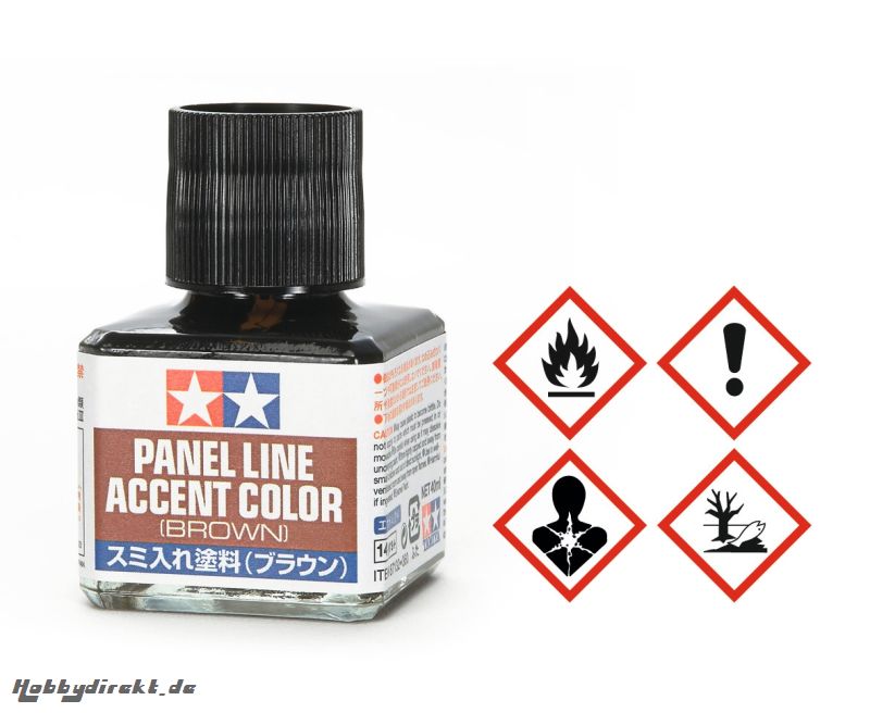 Panel Accent Color Braun 40ml Tamiya 87132 300087132