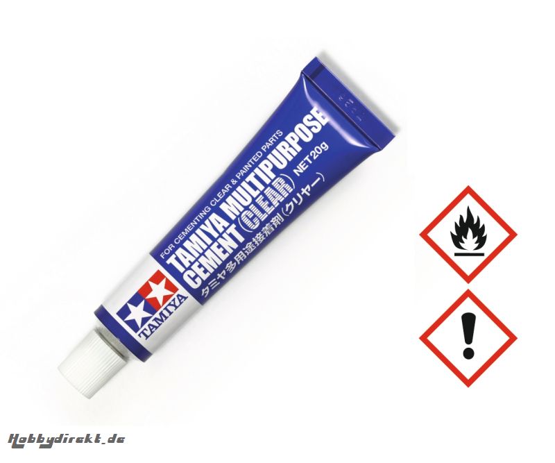 TAMIYA Multipurpose Cement Clear 20gr. Tamiya 87188 300087188