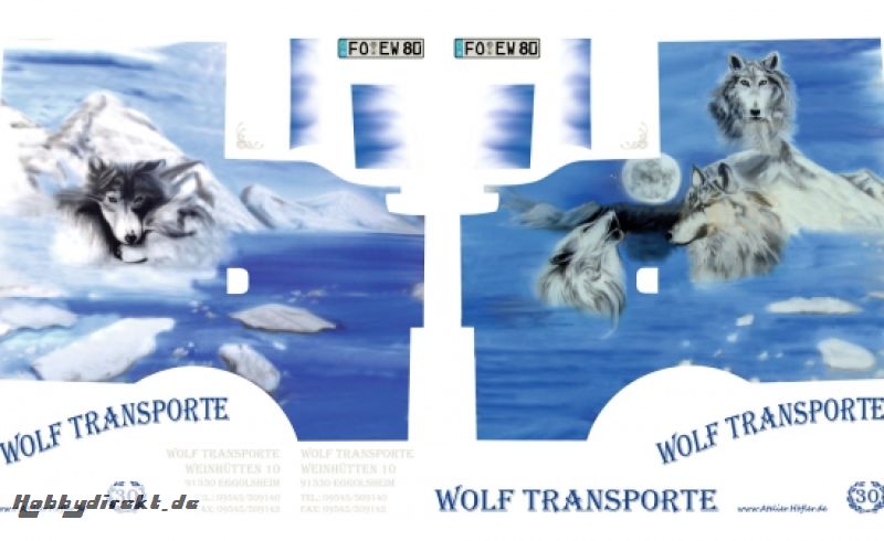 1:14 RC MAN TGX 2Achs Wolf Transporte Tamiya 156329 300156329