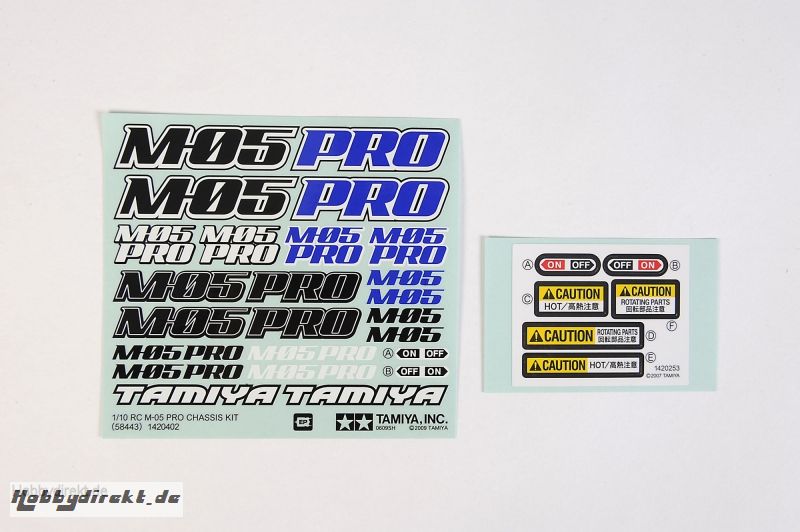 Sticker 58443 M-05 Pro Tamiya 1420402 301420402