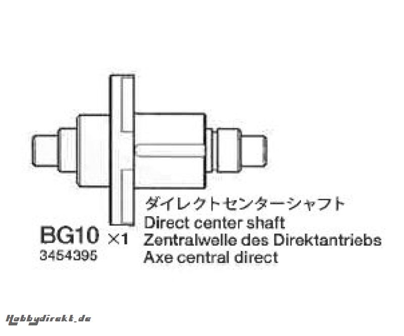 Zentralwelle (49394) Tamiya 3454395