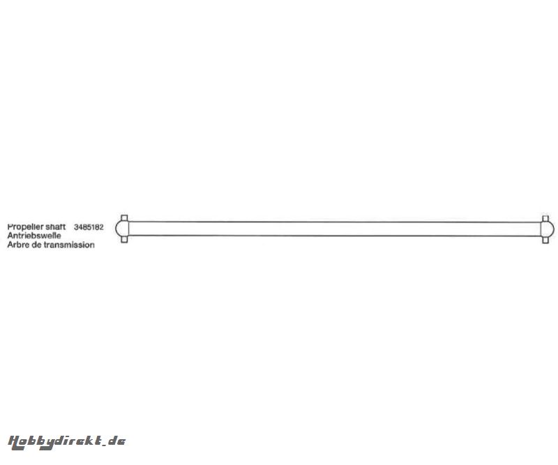 Propeller Shaft 58409 Tamiya 3485182