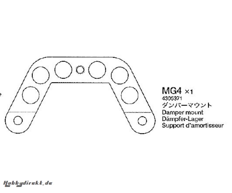 DÄMPFER-LAGER Tamiya 4305371