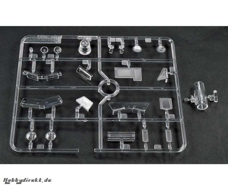 H-Teile Gläser klar Leopard 56020 Tamiya 309115143