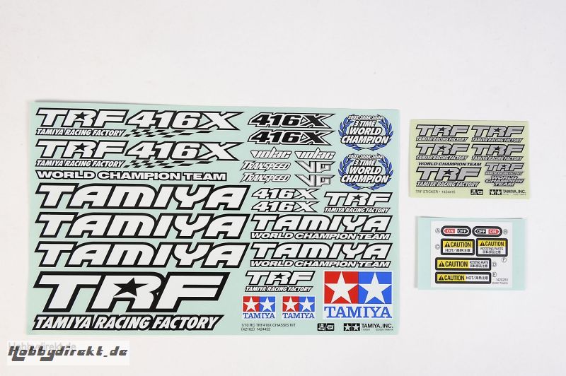 Sticker-Beutel TRF416X 42162 Tamiya 9494135 309494135