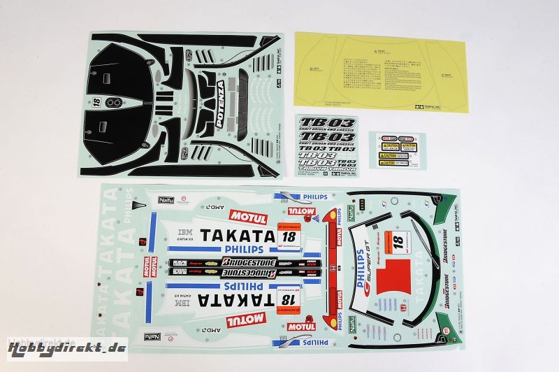 Sticker-Beutel 58424 Tamiya 9495566