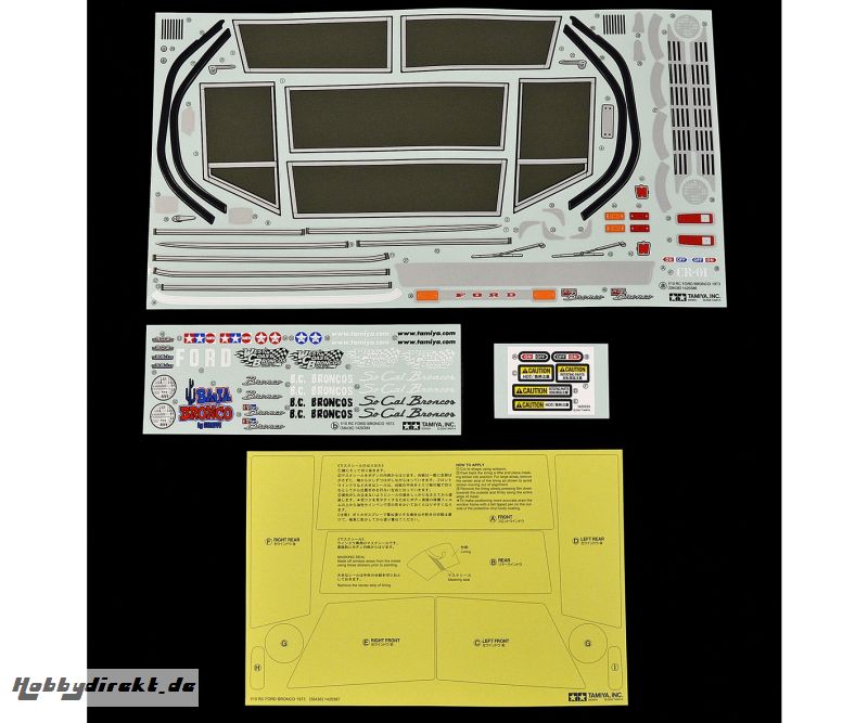 Dekorsatz 58436 Ford Bronco Tamiya 9495593 309495593