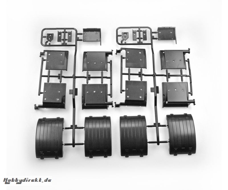 Y-Teile (2) Kotflügel hinten FH16 56360 Tamiya 9225196 319225196