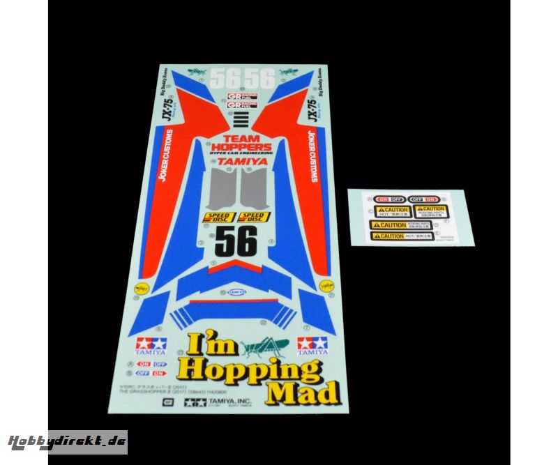 Grasshopper II Sticker Tamiya 9495904 319495904