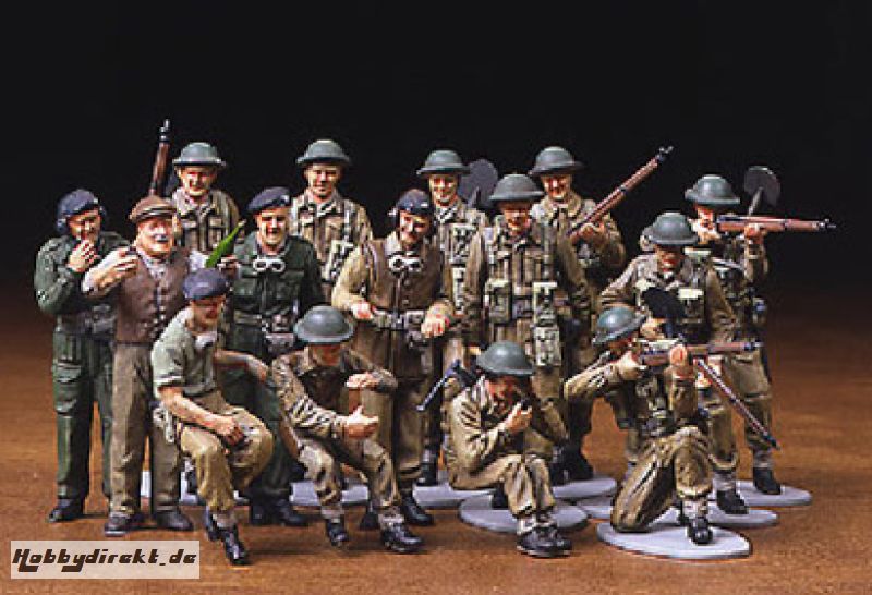 1:48 Figuren-Set Brit. Infanterie Europa Tamiya 300032526