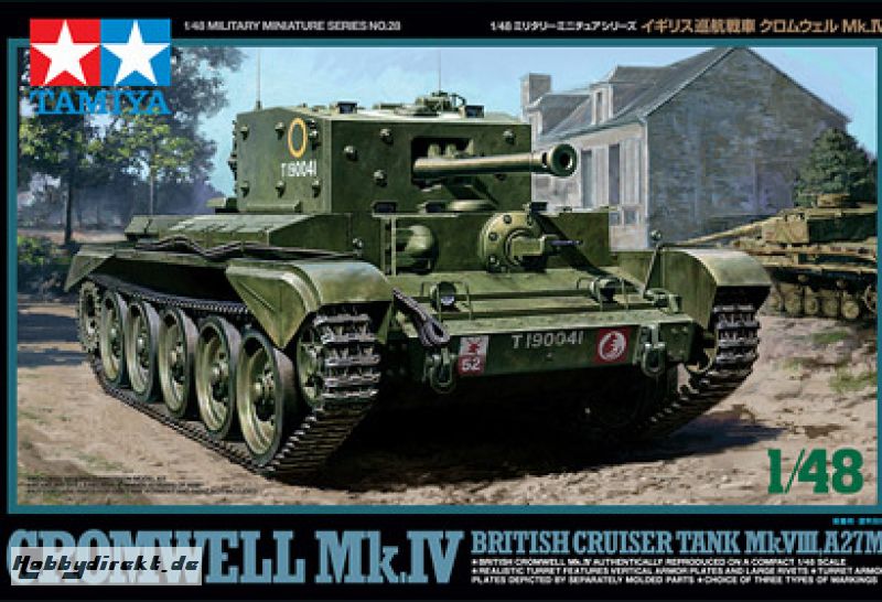 1:48 Brit. Panzer Cromwell Mk.IV Tamiya 300032528