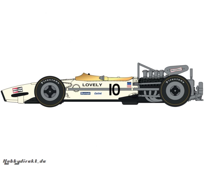 1:32 Team Lotus 49 - #10 Pete Lovely HD Carson 3707 500003707