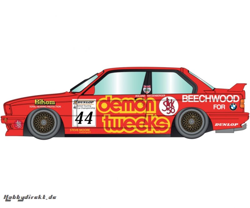 1:32 BMW E30 M3 #44 1988 Demon Tweeks Carson 3739 500003739