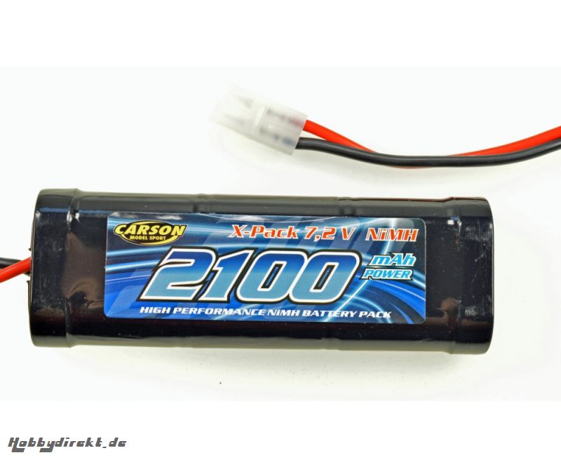 Racing Pack 2100mAh, NiMH 7,2V Carson 608158 500608158