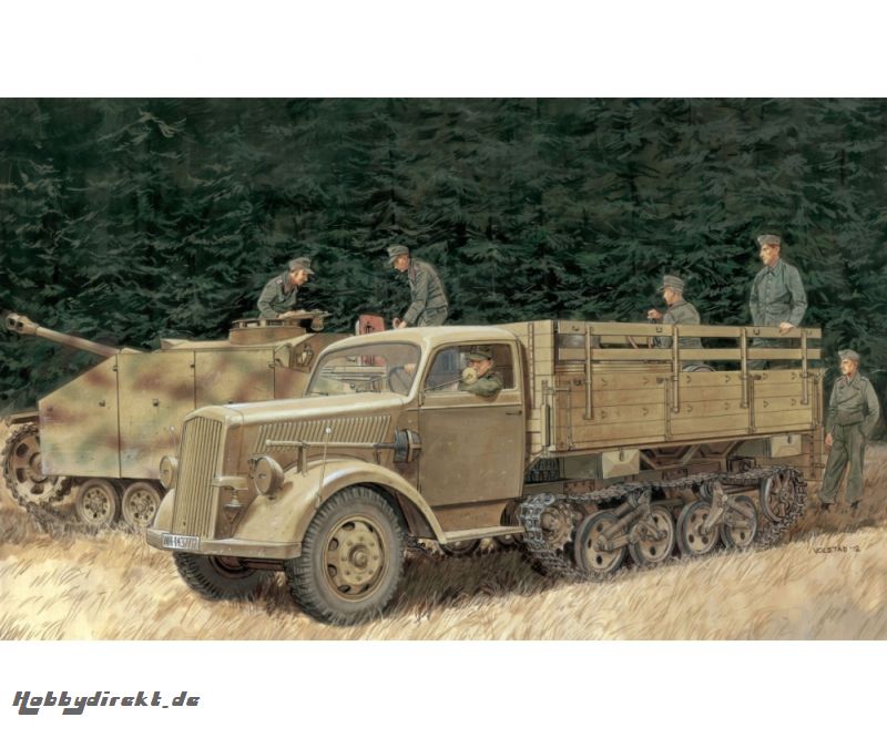 1:35 Sd.Kfz.3a Maultier Half-Track Carson 776761 500776761