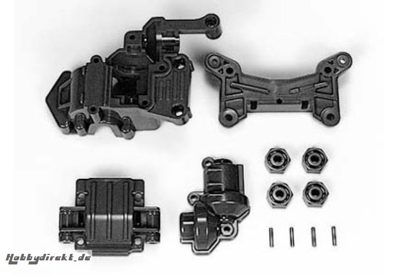 TA-01/02 A-Teile Getriebegehäuse vorne rot Tamiya 300050541