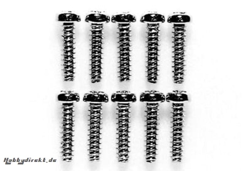 2x8mm Diff.-Schneidschrauben (10) Tamiya 300050573