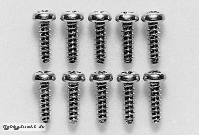 Schneidschrauben 3x10mm (10) Tamiya 300050577