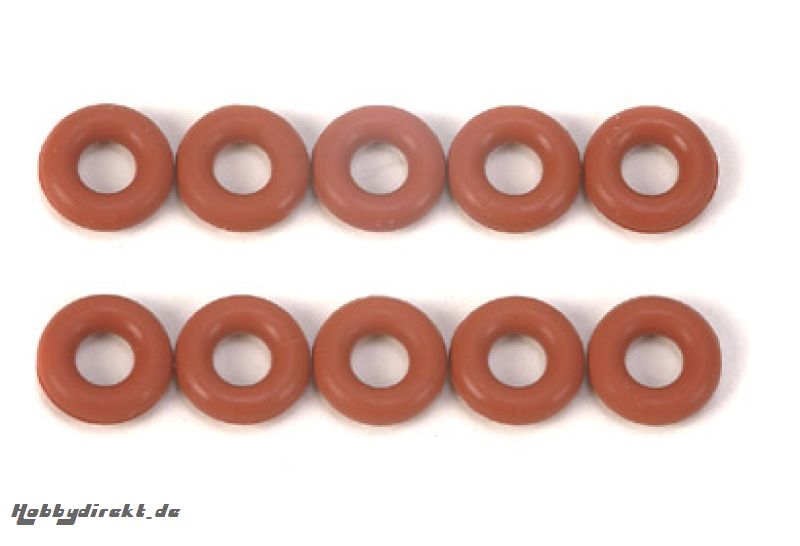 O-Ring 3x6mm Rot (10) Dämpfer/Radachse Tamiya 300050597