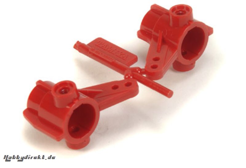 TA-01/DF-01 Achsschenkel (2) vorne rot Tamiya 300050648