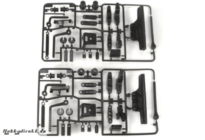 TL01 C-Teile Querlenker/Kar.-Halter (4) Tamiya 300050737