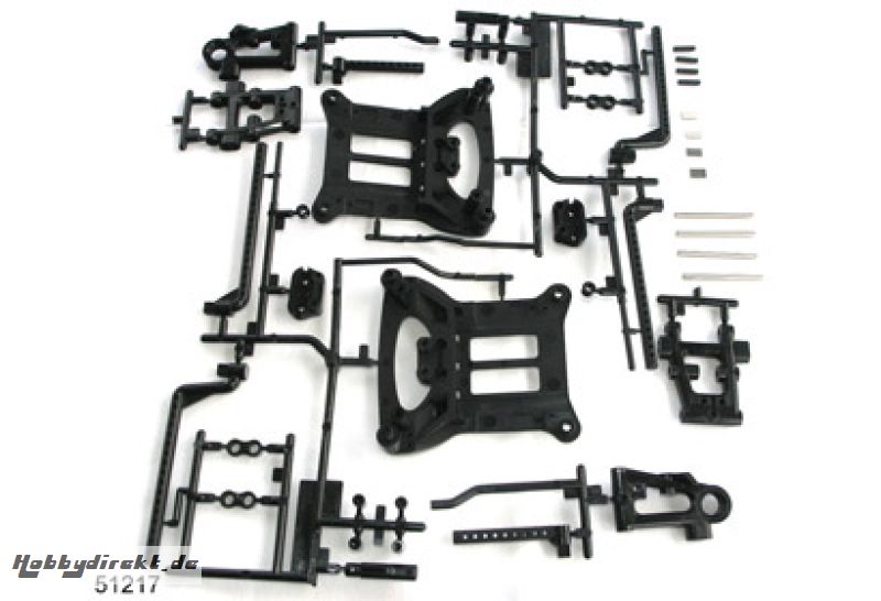 TT-01D/R/E B-Teile Querlenk./Kar.-Halter Tamiya 300051217