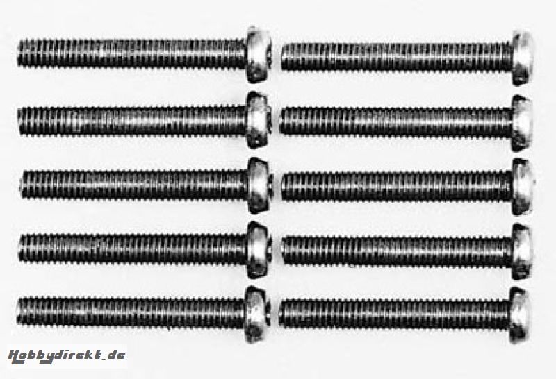 TITANIUM RUNDKOPFSCHR. 3X2 Tamiya 53014