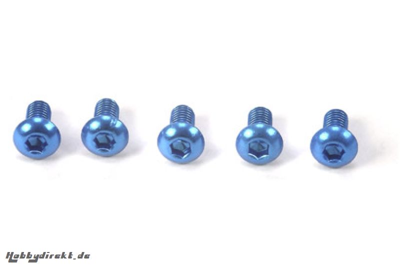 3x6mm Sockelschraube (blau) Tamiya 53765