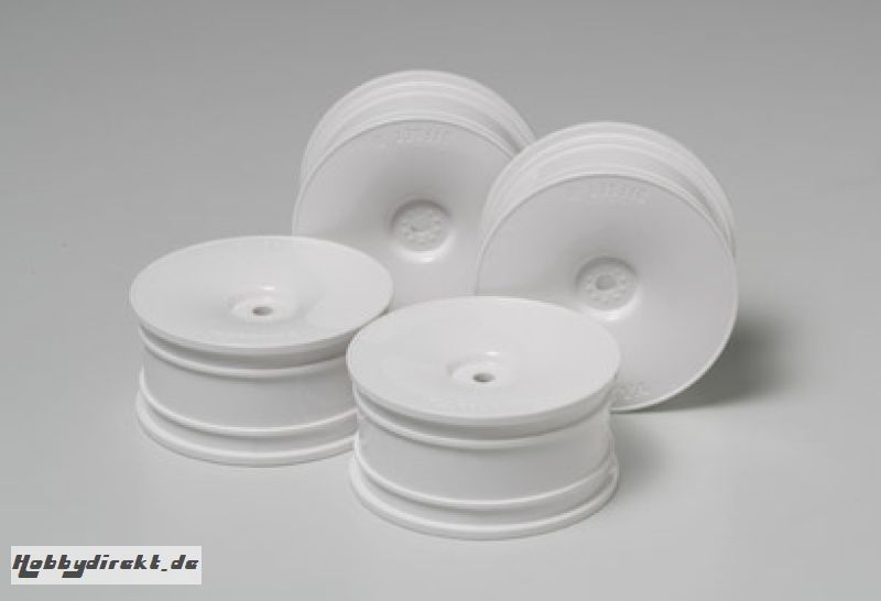 White Dish Wheel (26mm) Tamiya 53914