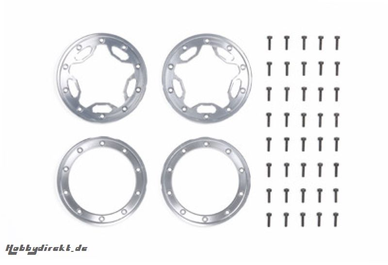 CR01 Alu.Beadlock Ring Star Tamiya 54110