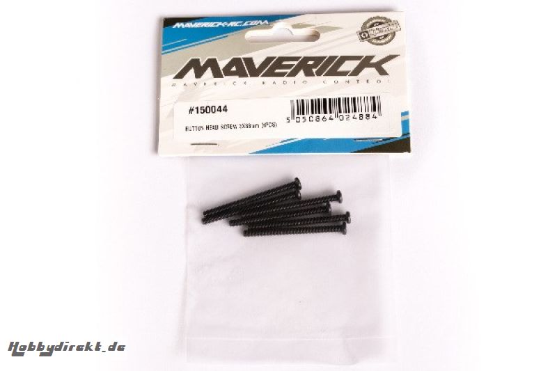 BUTTON HEAD SCREW 3X38mm (6PCS) MAVERICK 150044