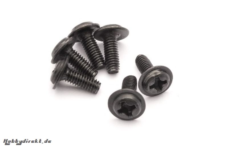 FLANGED BUTTON HEAD SCREW 3X8mm (6PCS) MAVERICK 150045