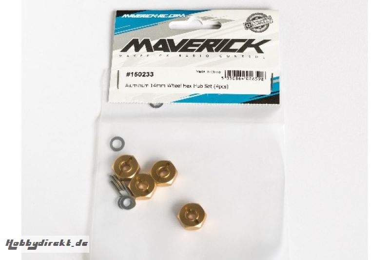 14mm Wheel Hex Hub Set (4pcs) MAVERICK 150233