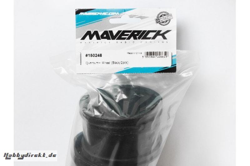 Quantum+ XT 3.2in Wheel (Black/2pcs) MAVERICK 150246