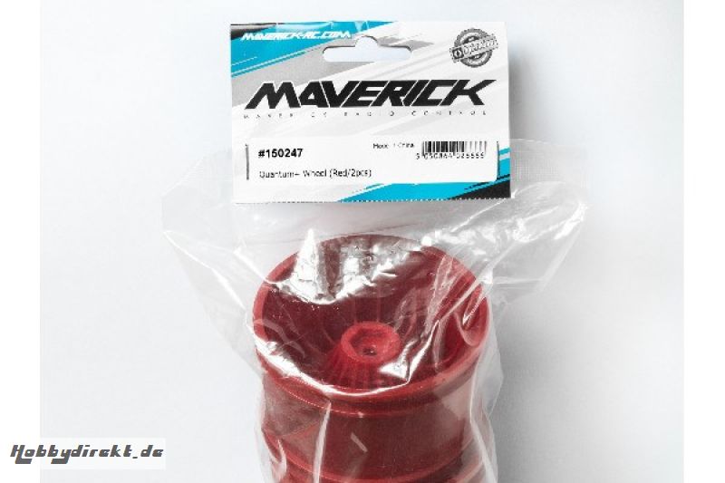 Quantum+ XT 3.2in Wheel (Red/2pcs) MAVERICK 150247