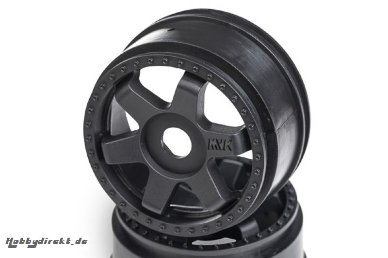 QuantumR Race Truck Wheel (Black/2pcs) MAVERICK 150295