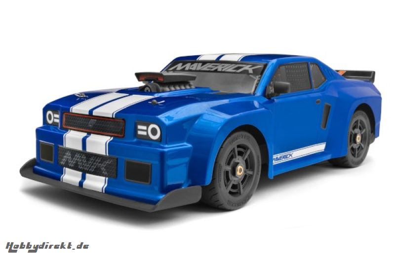 QuantumR Flux 4S 1/8 4WD Muscle Car - Blue MAVERICK 150310