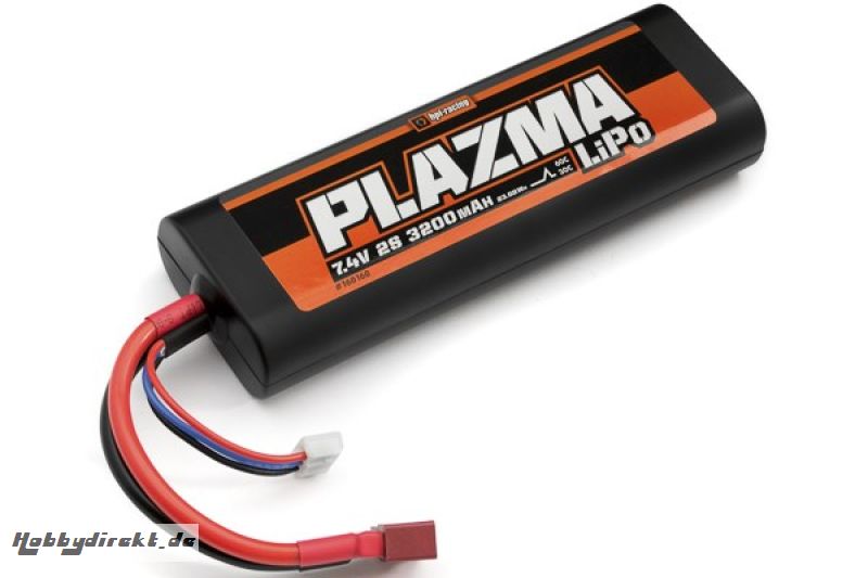 Plazma 7.4V 3200mAh 30C LiPo Battery Pack 23.68Wh HPI 160160