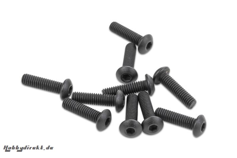 Button Head Screw M4x15mm (Hex Socket/10pcs) HPI 160319