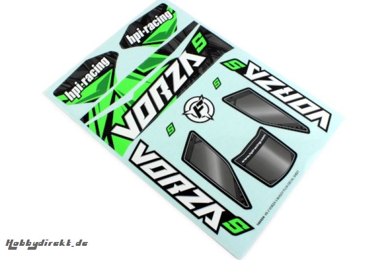 Vorza S Buggy FluxVB-2 Decal Sheet HPI 160434