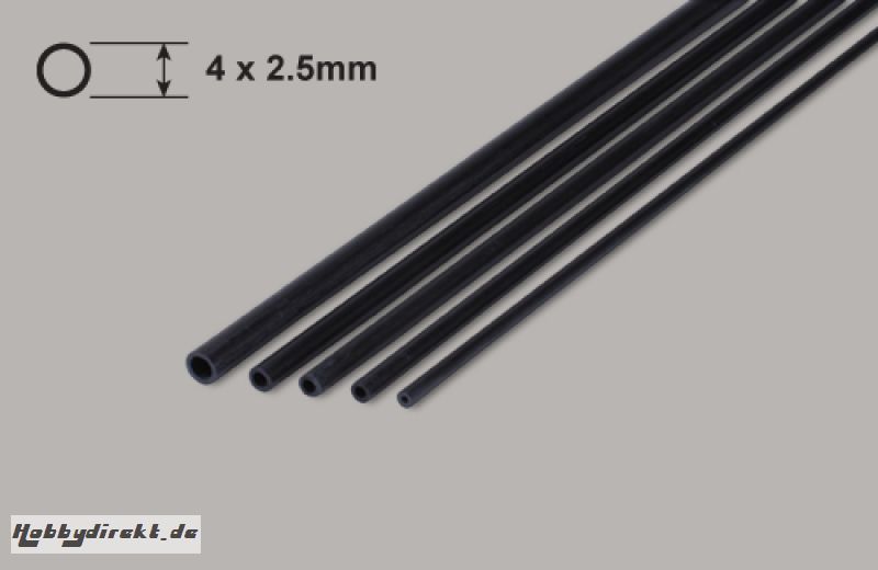 Carbon Rohr 4x2.5x750mm