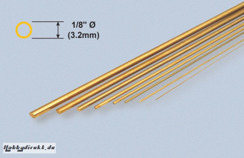 Messingstange -3.18 x 305mm KandS