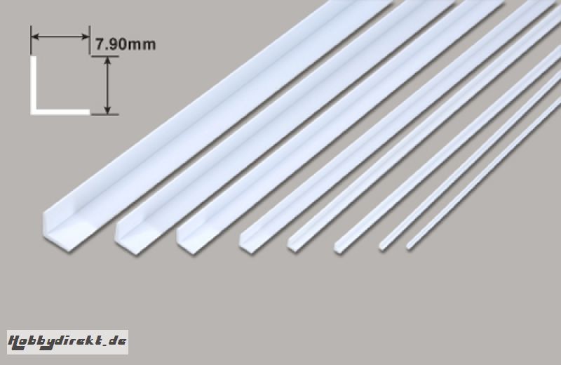 Winkelleiste 7.90 x 7.90 x 610mm Plastruct