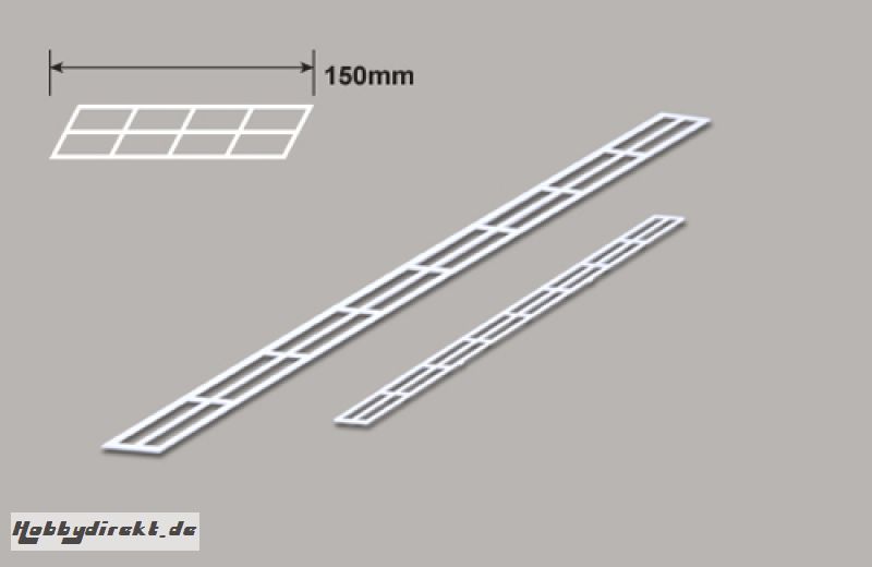 Treppengeländer (N) x 92mm Plastruct