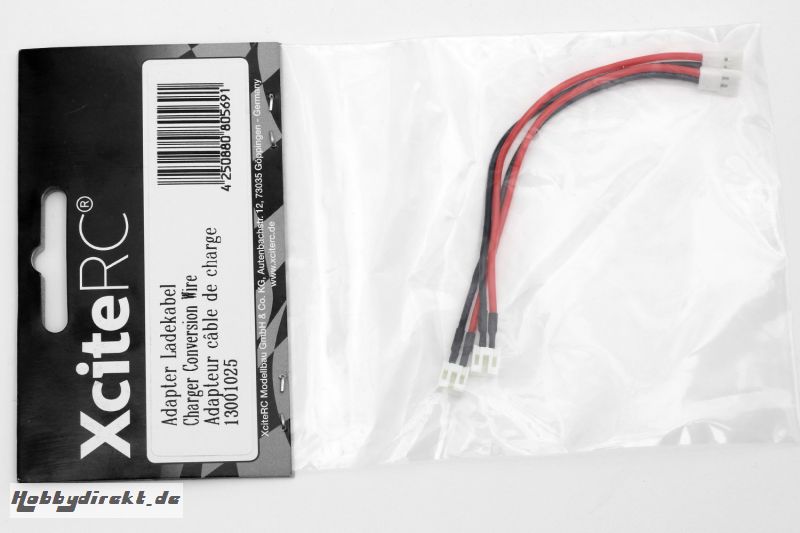 Adapter Ladekabel fÃ¼r Flybarless 245 Hubschrauber XciteRC 13001025