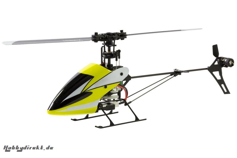 Flybarless 245 Trainer Single Blade V2.0 - 4 Kanal RTF Hubschrauber mit 6S Profi 6-Kanal Sender XciteRC 13004600