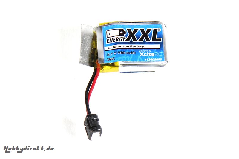 LiPo-Akku 3.7 V / 180 mAh für Flybar 190 Hubschrauber XciteRC 13005005